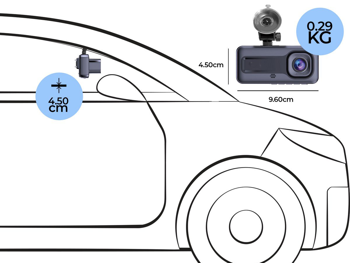 Denver CCT2500 Full HD dashcam