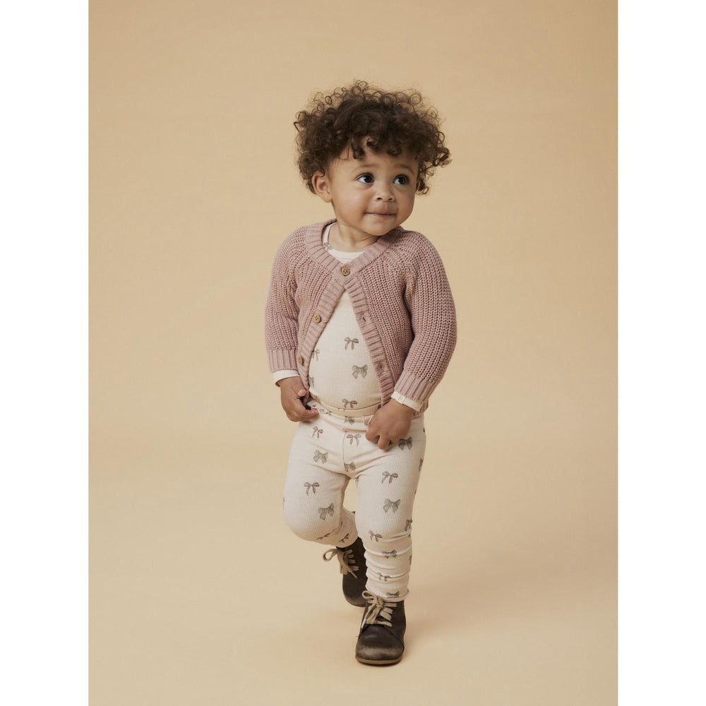 Køb Lil'Atelier Silver Peony Bow Nbfgavo Efi Slim Leggings Lil Noos
