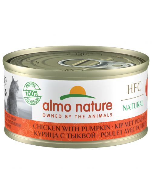 Almo Nature Hfc Cat Natural Blik 70 g - Kattenvoer