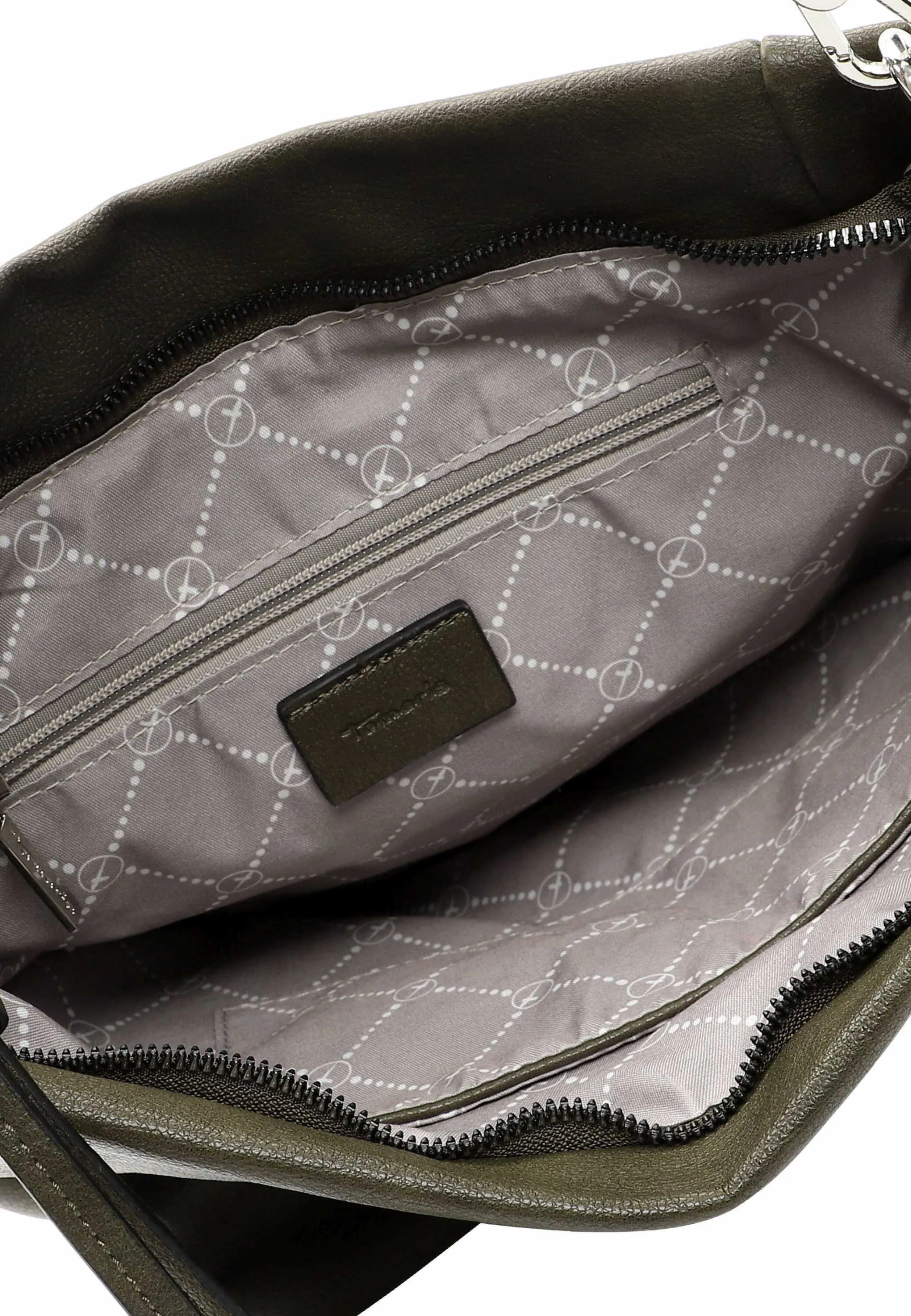 TAMARIS Beuteltasche Olive Lederimitat