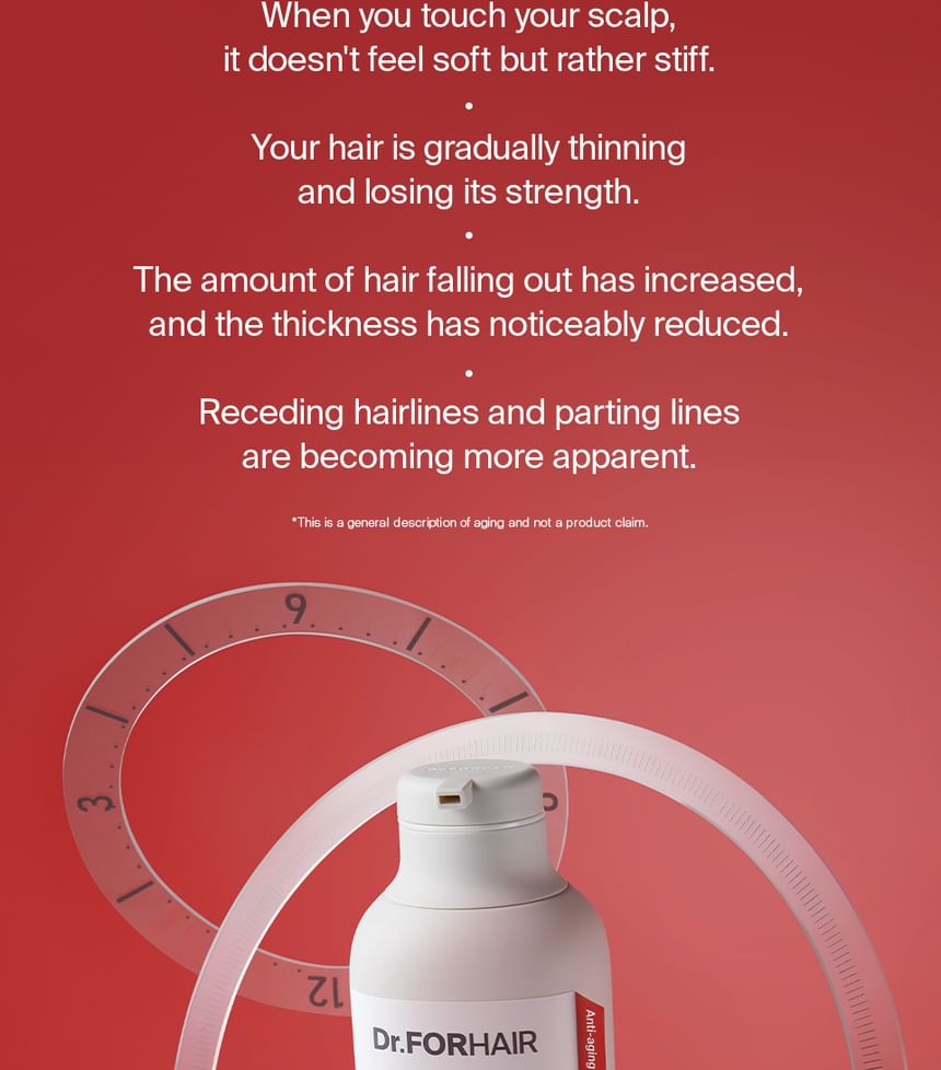 Dr.FORHAIR - Heritage Shampoo - 3 soorten