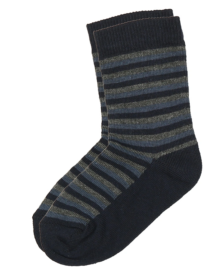 Socken STRIPES & STARS 5er-Pack in grau/blau