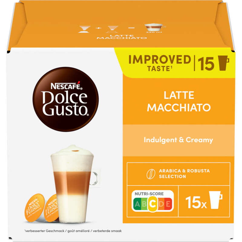 Nescafé Dolce Gusto Latte macchiato capsules