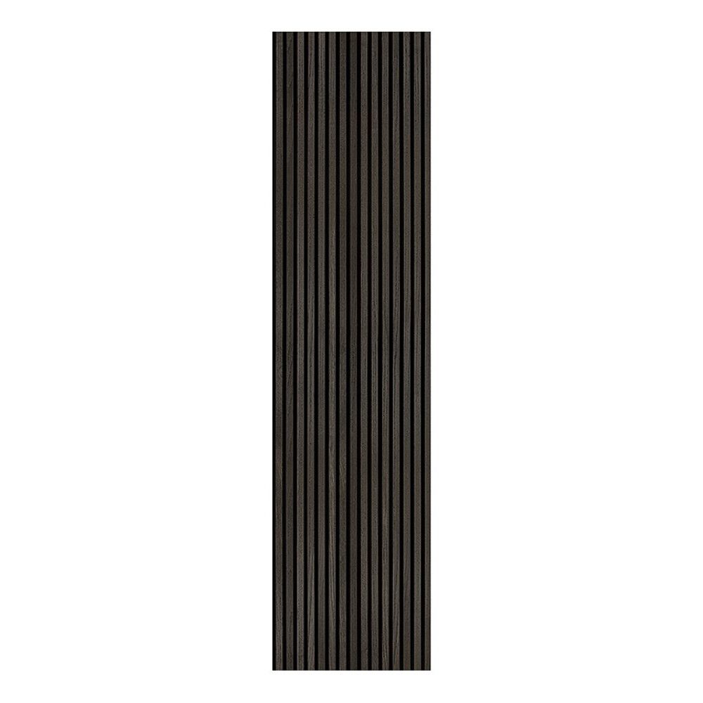 AKUSTIKKPANEL VILLA SVART EIK 2440X605X22MM