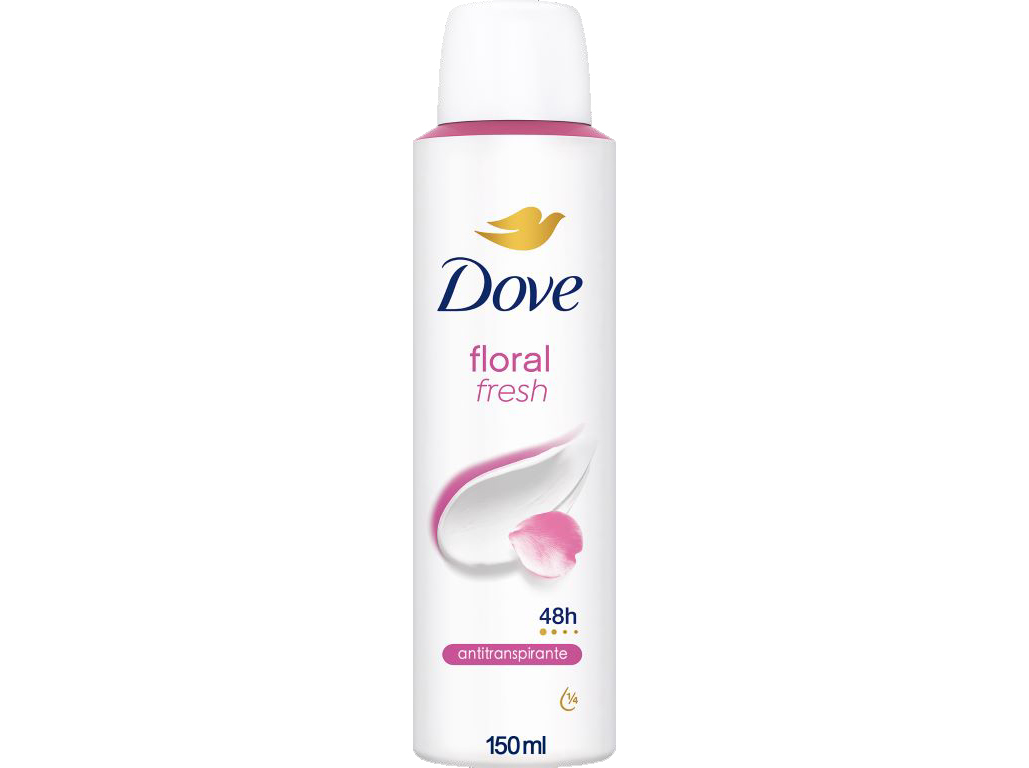 DESODORIZANTE SPRAY DOVE FLORAL 48H 150ML