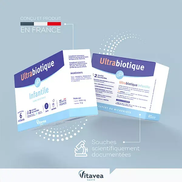 Vitavea Ultrabiotic Flora Intestinal Infantil 7 sachês