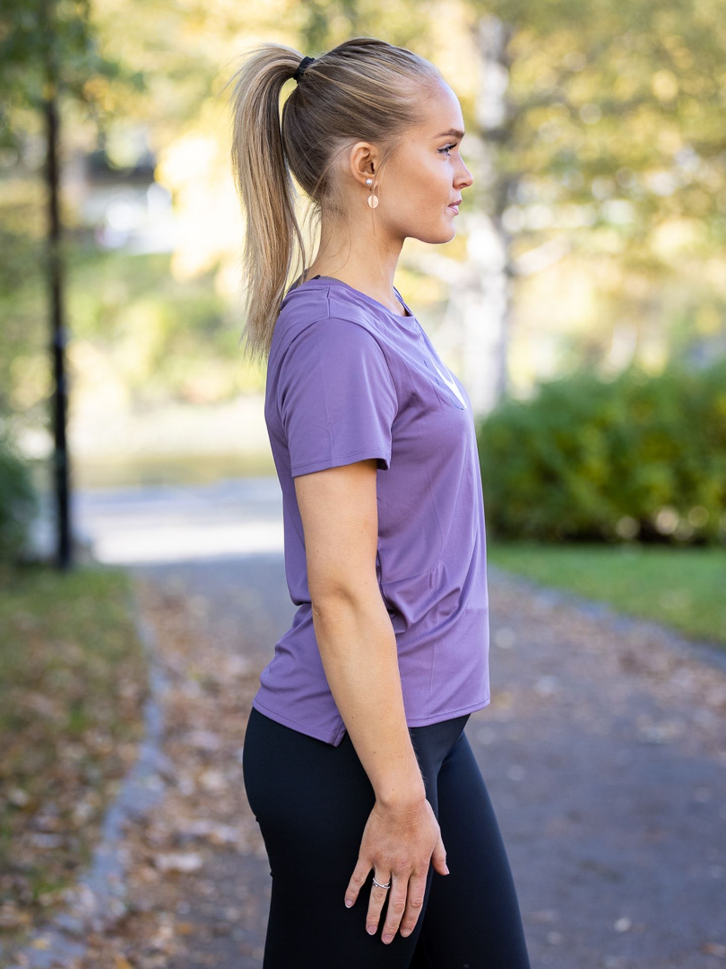 Dri Fit Swoosh Run Short Sleeve Top