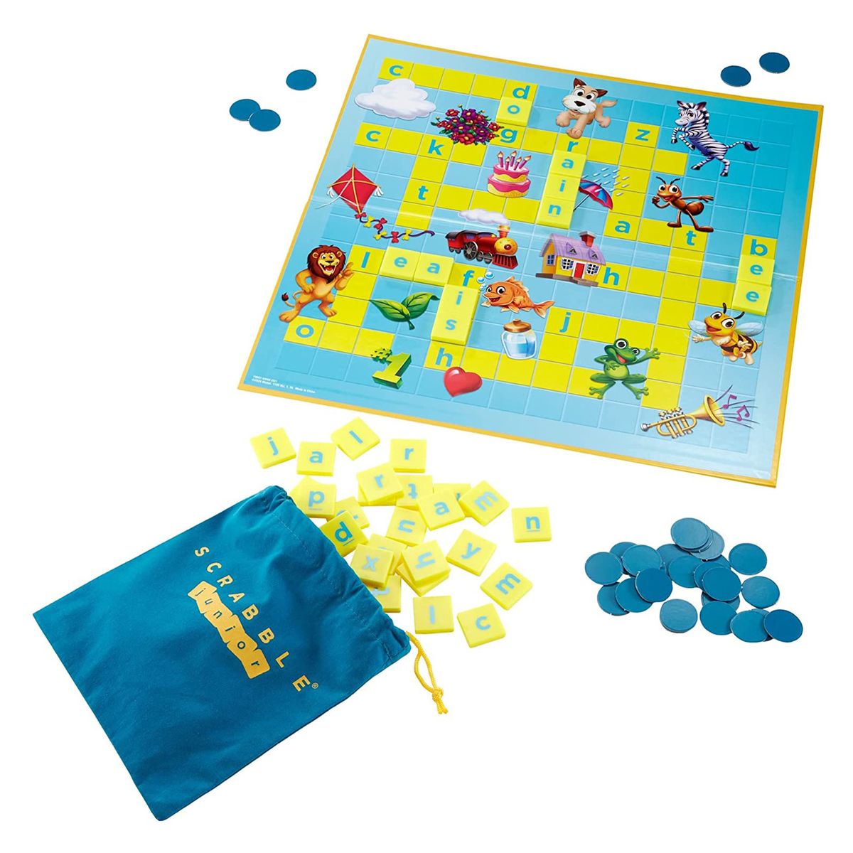 Mattel Y9670 - Mattel Games - Scrabble Junior