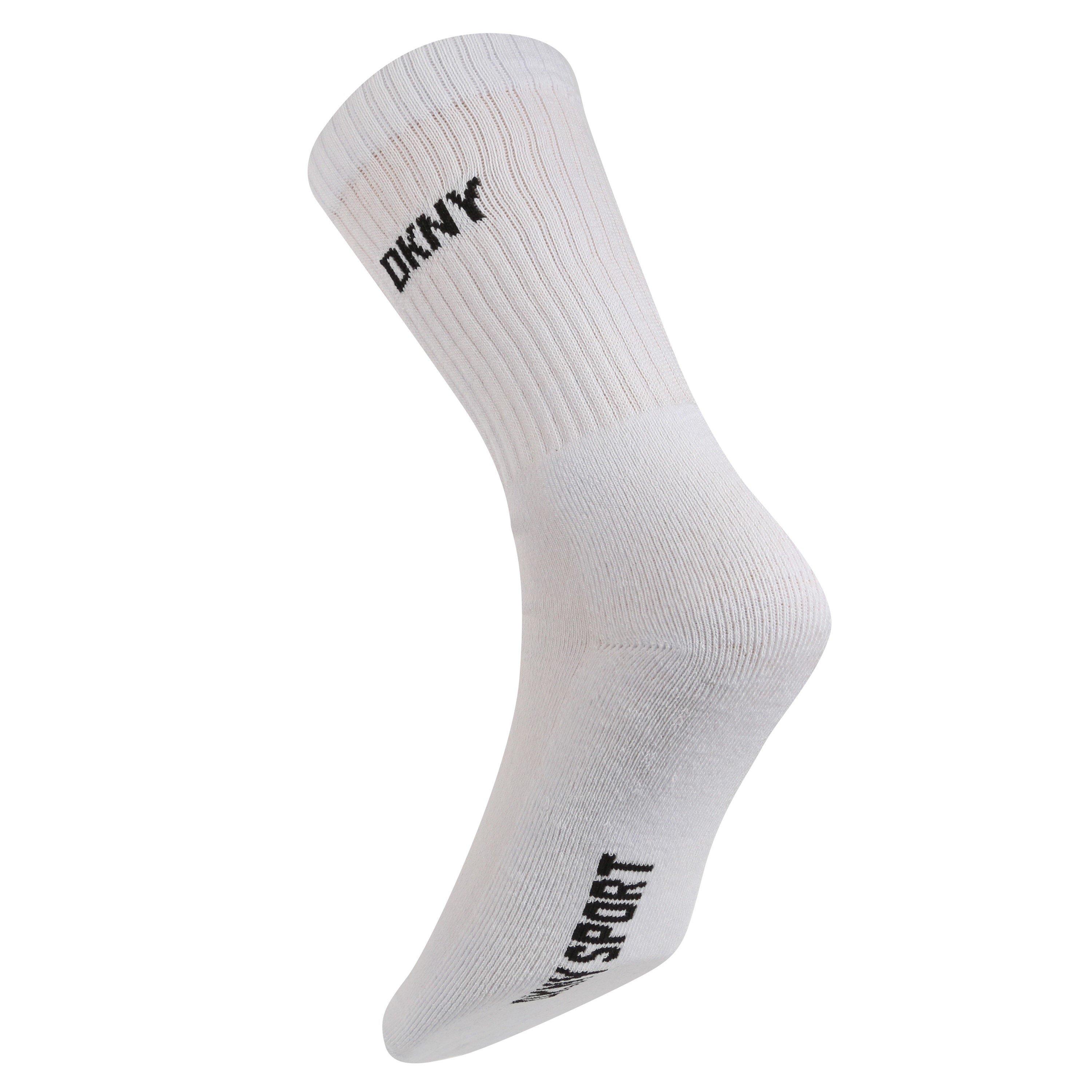 DKNY Ribbed 3 Pack Socks
