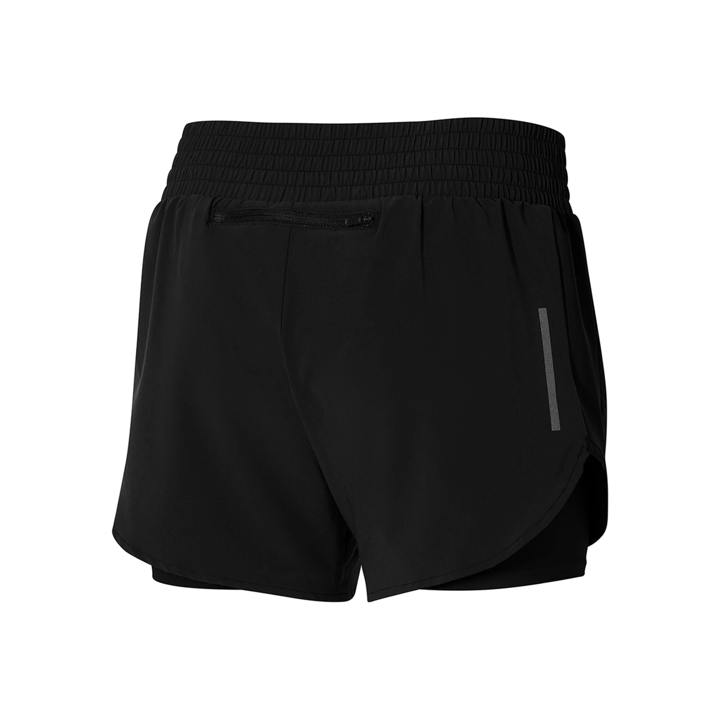 Mizuno 2in1 4.5 Short De Running Femmes - Noir