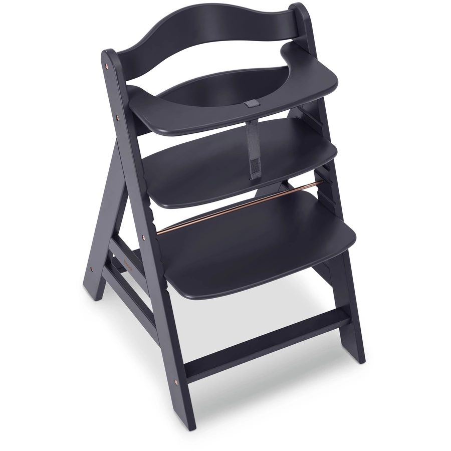 hauck Hochstuhl Alpha Plus Dark Grey