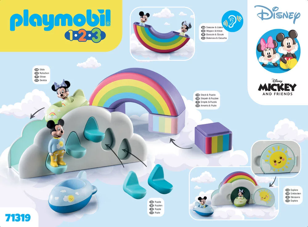 MAISON DES NUAGES DE MINNIE ET MICKEY -71319