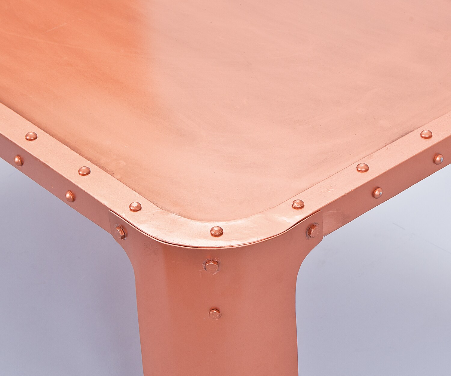 Inter Link Couchtisch Gormur im Vintage-Look - Kupfer