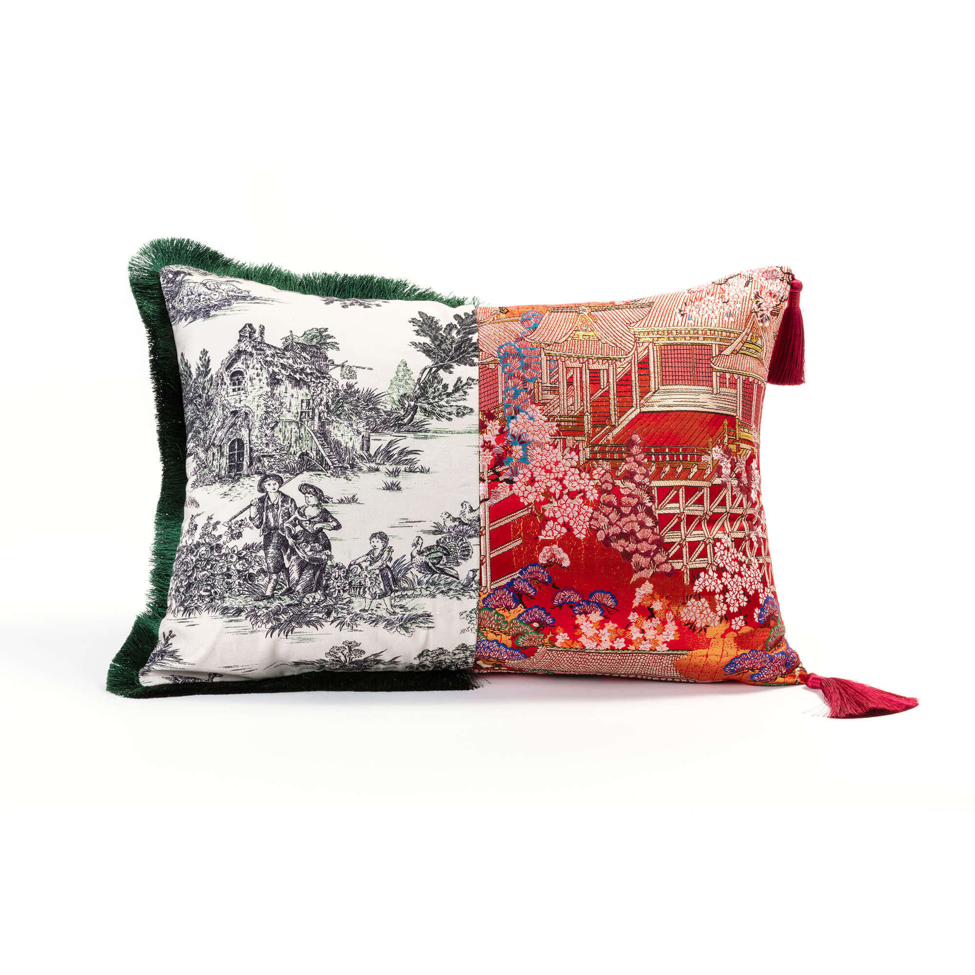 HYBRID - PIRRA - Coussin tissu | Rouge
