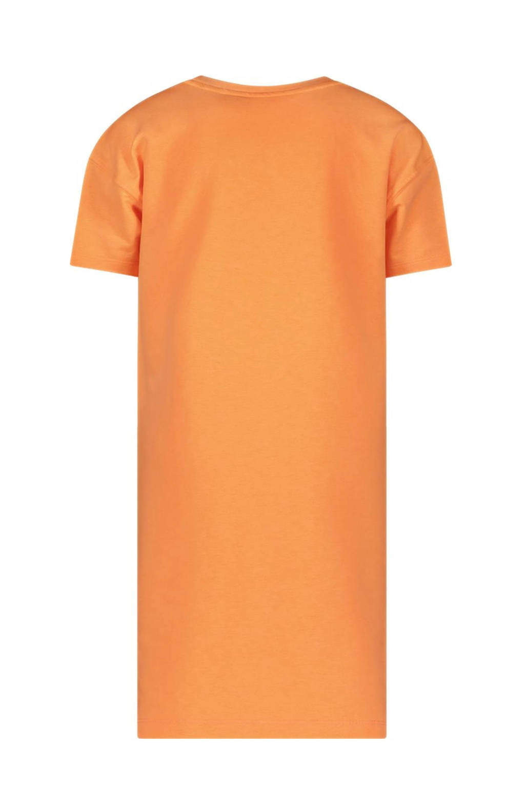 TYGO & vito sweatjurk Nelly roze/oranje/zand