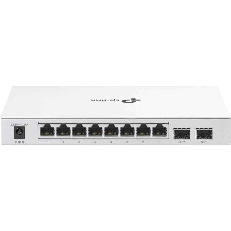 TP-Link FESTA FS310GP commutateur réseau Géré L2/L2+ Gigabit Ethernet (10/100/1000) Connexion Ethernet, supportant l'alimentation via ce port (PoE) 1U Blanc