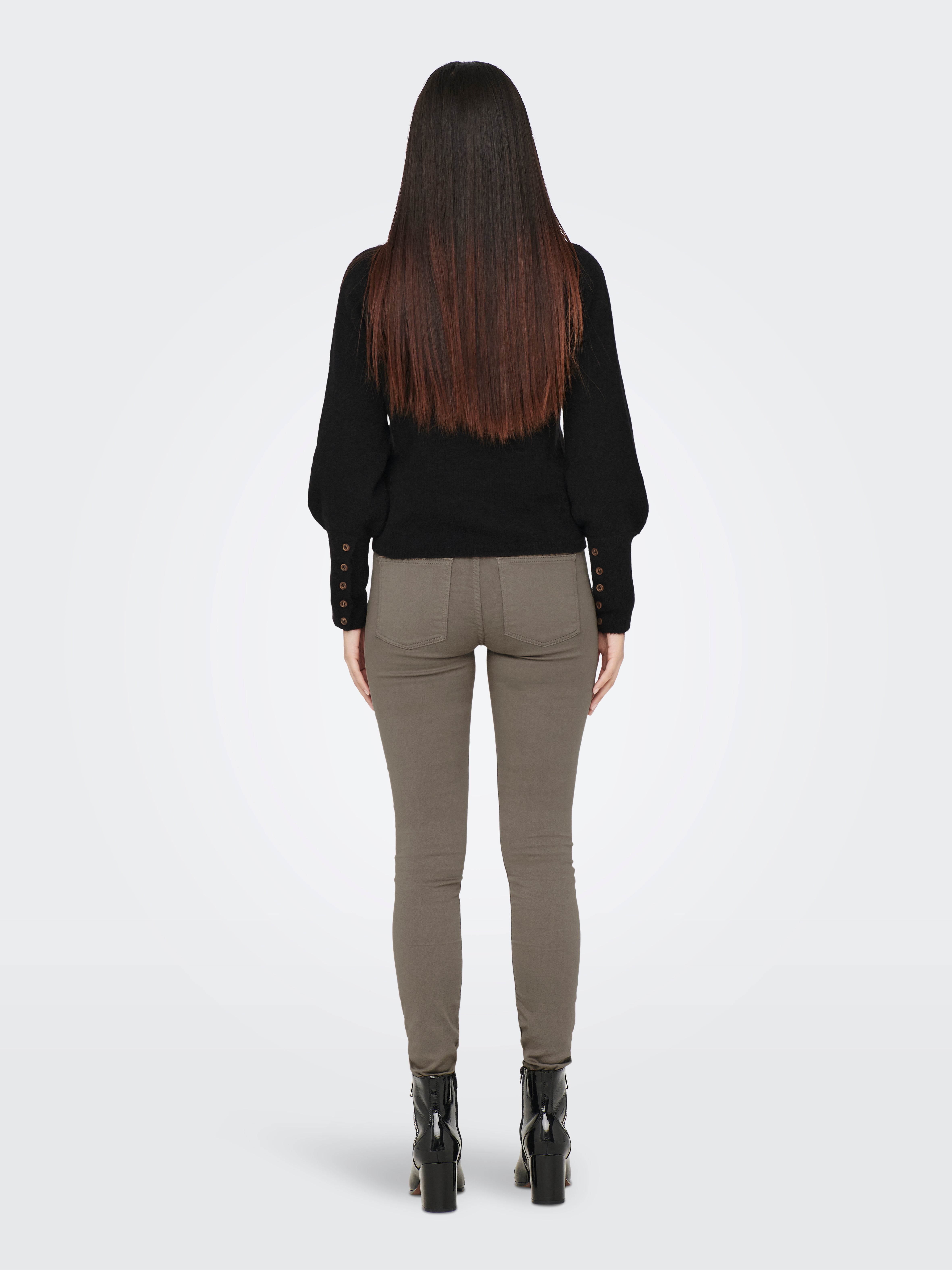 JDYINGE Strickpullover Black