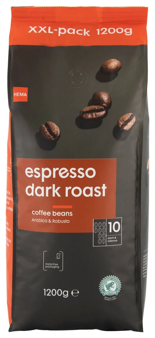 café en grains dark roast espresso - 1.2 kg