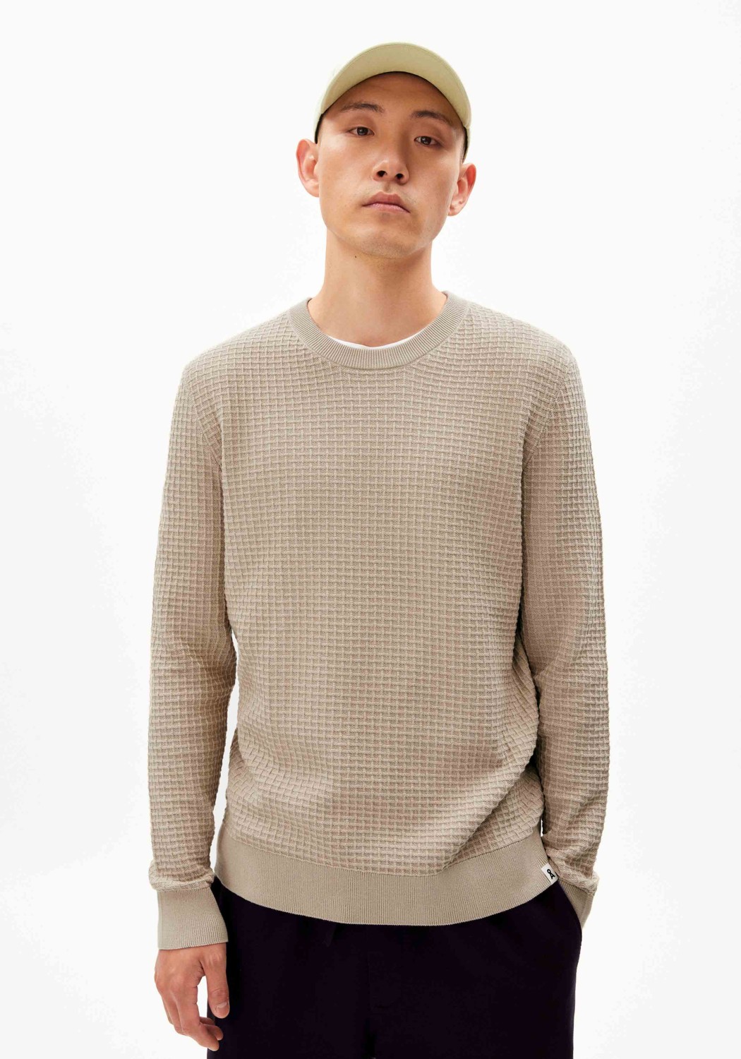 Armedangels Strickpullover Graanmo Sand Stone