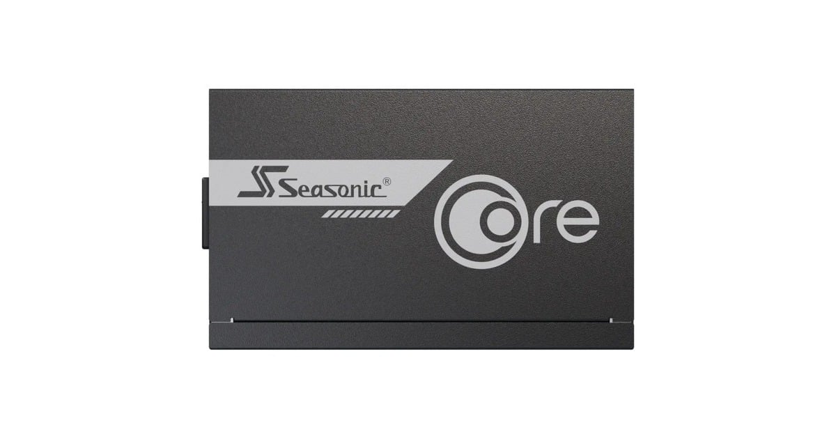 SeasonicCore GX-750-V2 ATX3.1 modulaire 750 watt voeding   (Zwart, 1x 12V-2x6, 2x PCIe)