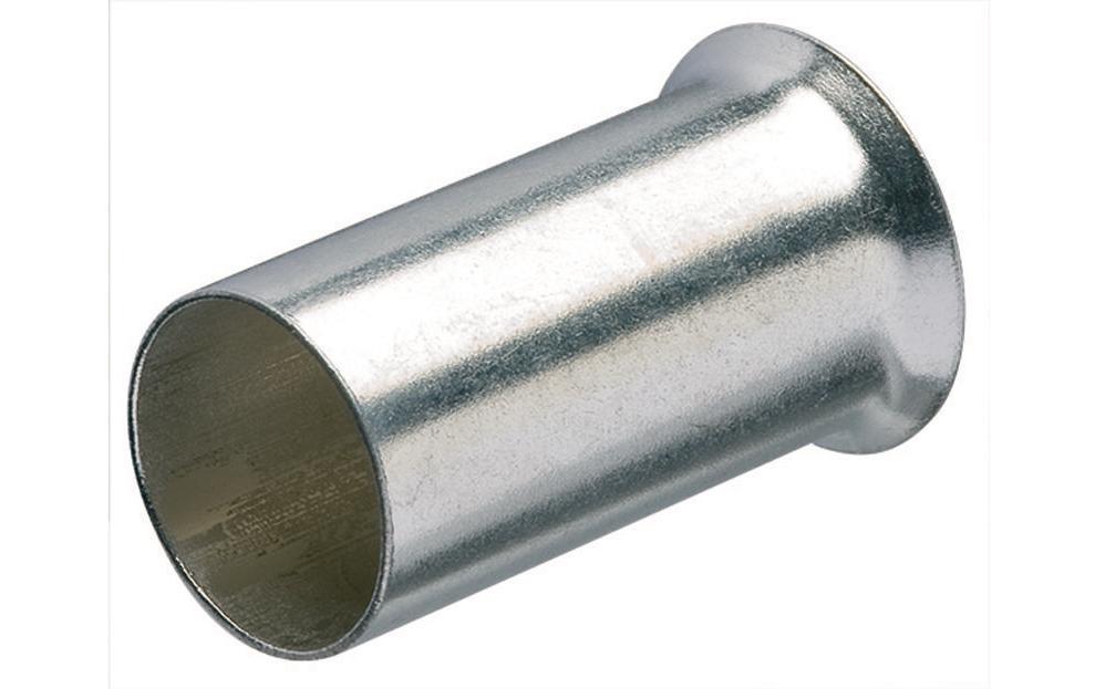 Aderendhülsen 2.5 mm² Silber, 200 StückUnisolierte Aderendhülsen