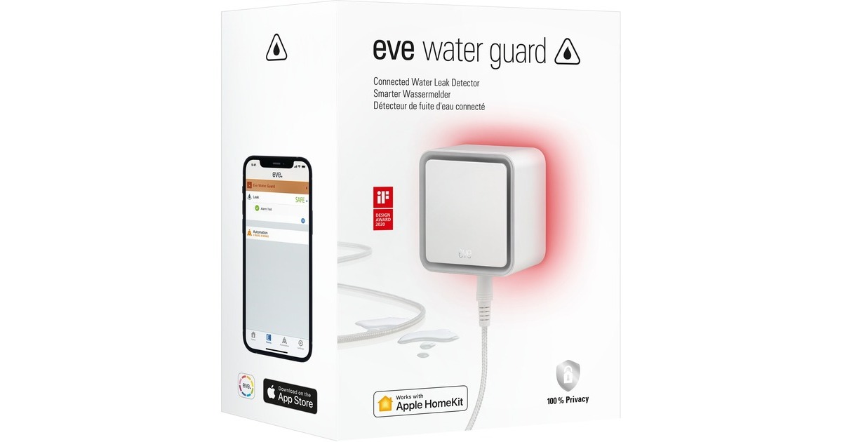 eveWater Guard watermelder  (BLE, Thread)
