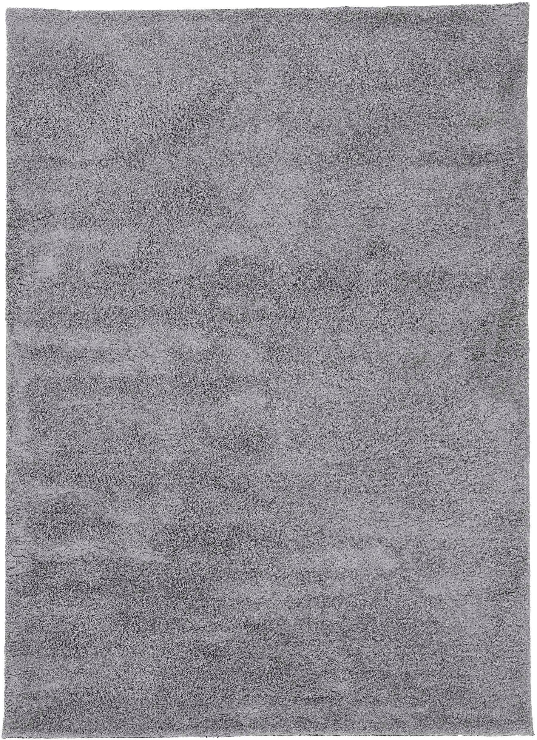 carpetfine Hochflor-Teppich »Silky , auch als Läufer erhältlich« rechteckig 20 mm Höhe Shaggy, Langflor, uni, besonders weich, Handarbeit