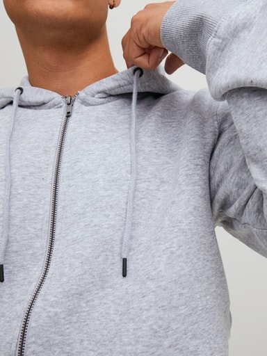 Jack & Jones Kapuzensweatjacke »JJEBRADLEY mit Kapuze, ideal für kalte Jahreszeit«, mit Kapuze
