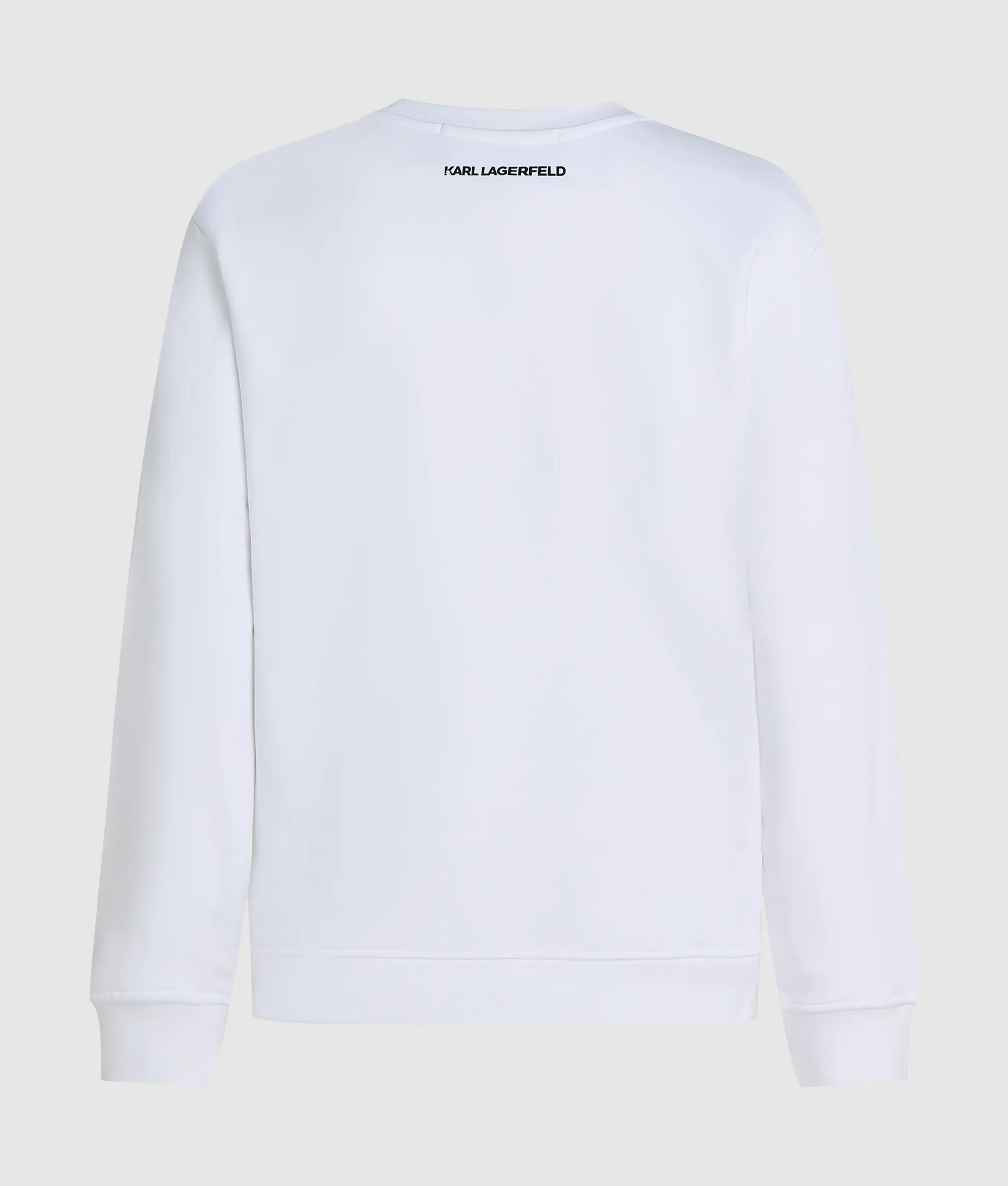 Sweatshirt met geïllustreerd portret