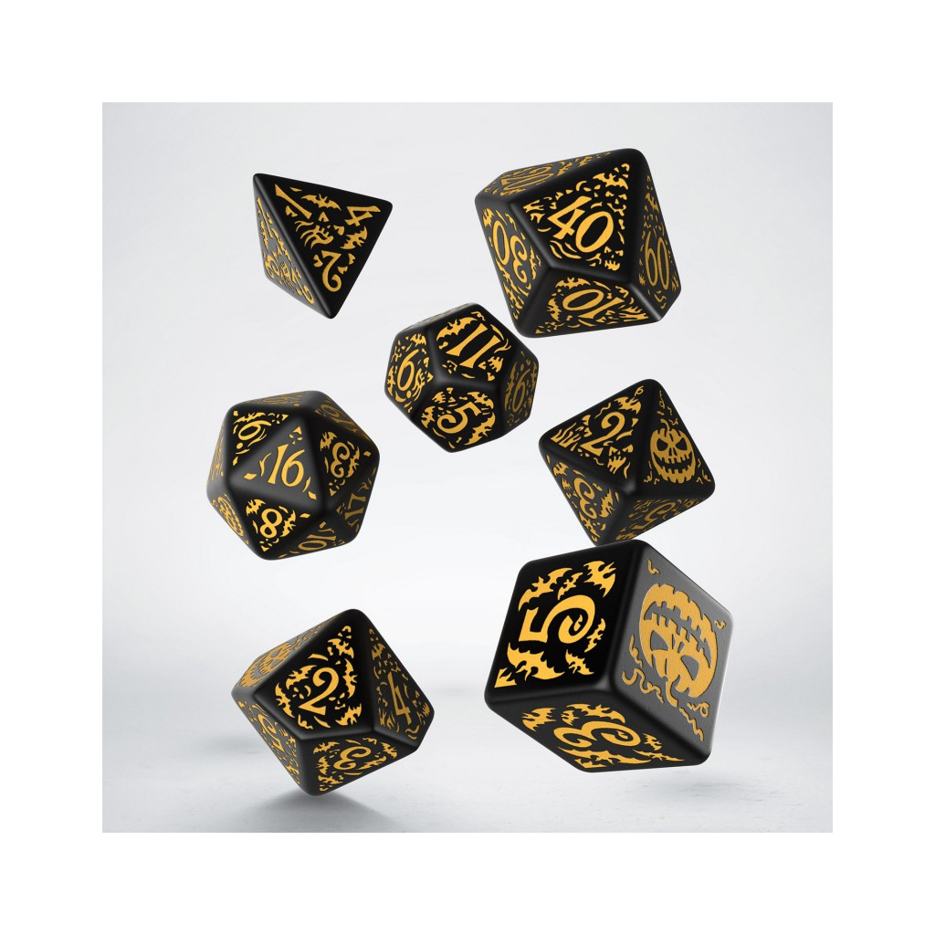 Halloween Pumpkin - Jack O’Lantern Dice Set