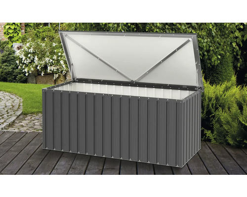 Universele opbergbox, kussenbox tepro Store Large incl. 2 gasveren 168,5 x 74 cm antraciet