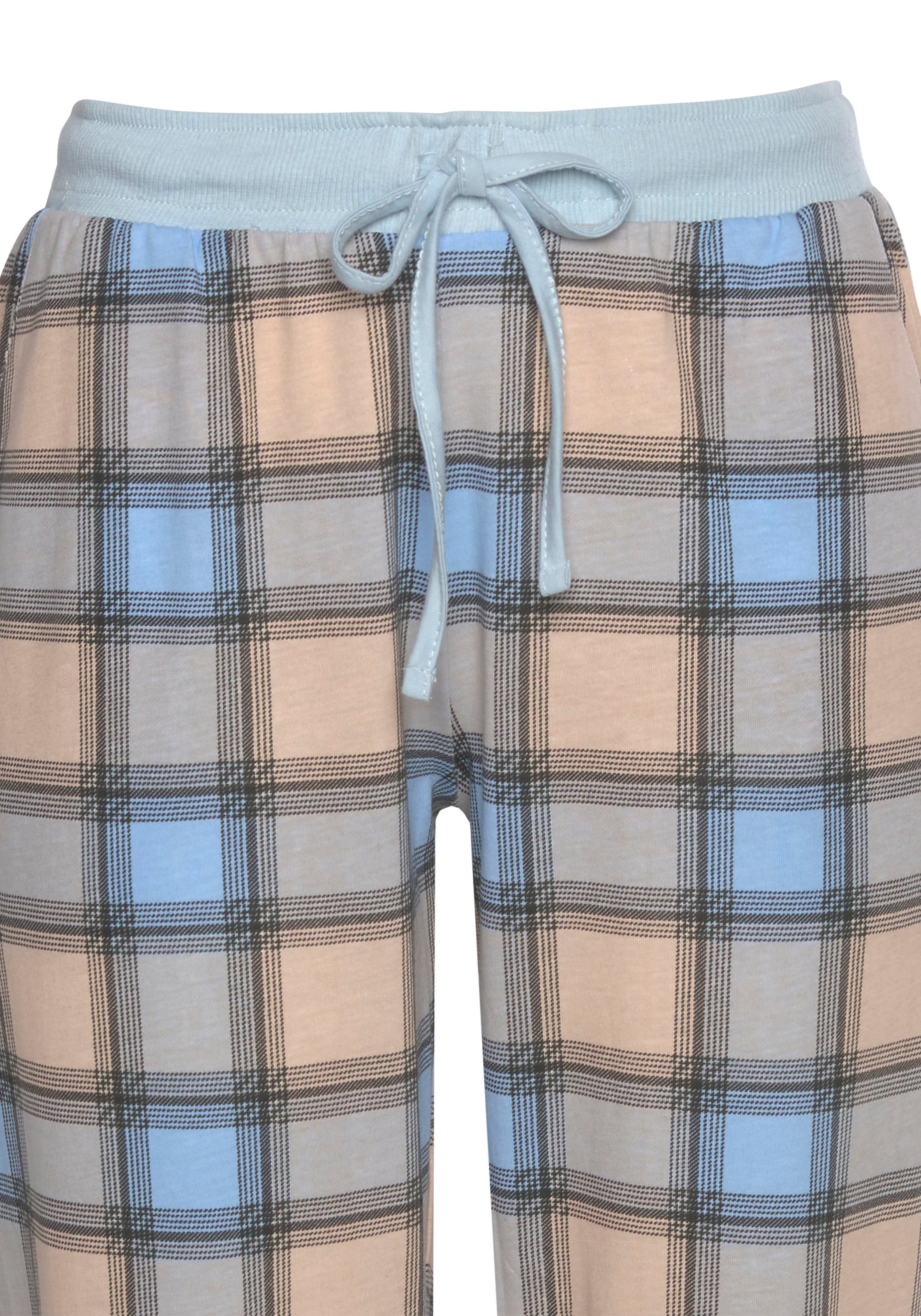 Vivance Dreams Pyjama, 4 Stk. mit Frontdruck