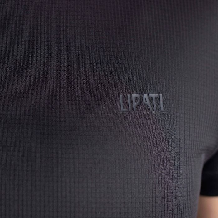 Lipati Dame T-shirts Strato AL Tee Regular Fit Sort