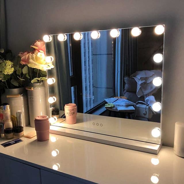 UNIQ XL Luksus Hollywood Makeupspejl med Lys