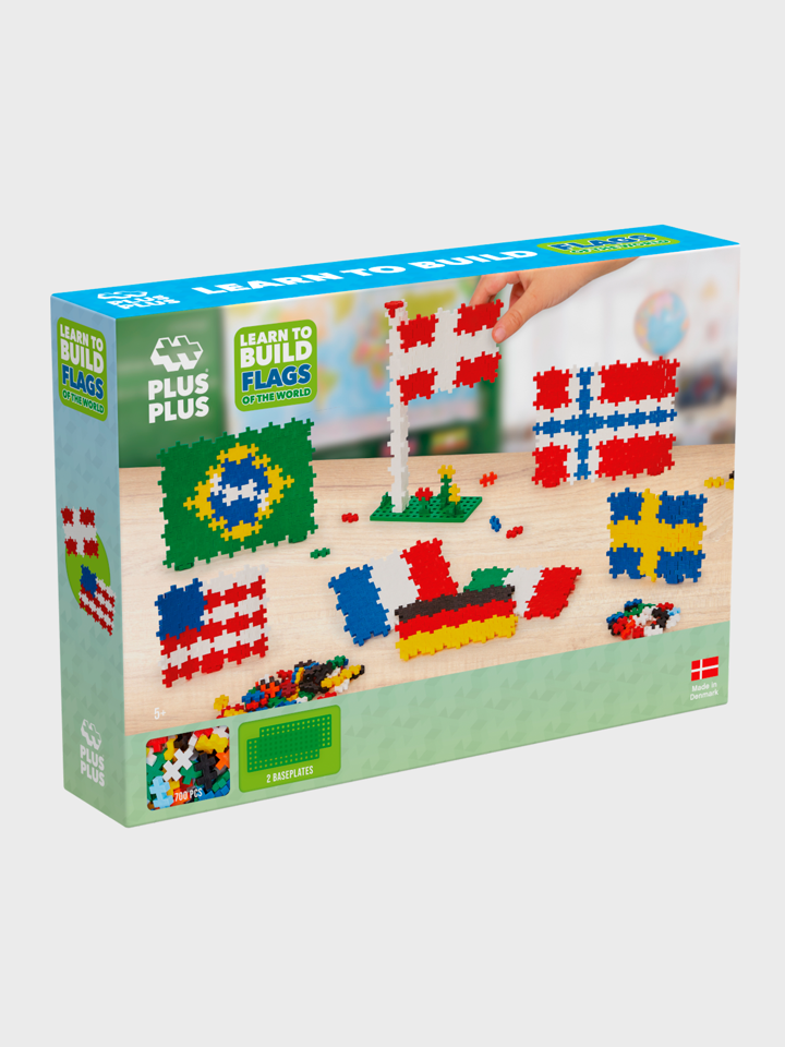 Plus-Plus Learn To Build Flags of the World