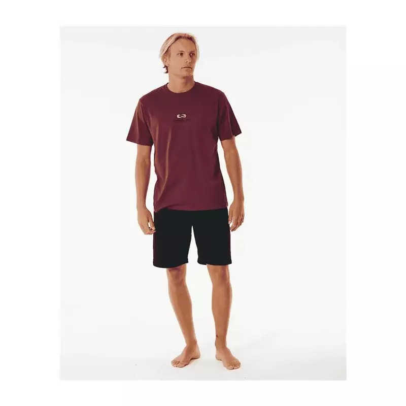 Teeshirt RIPCURL Pill Icon Tee Maroon