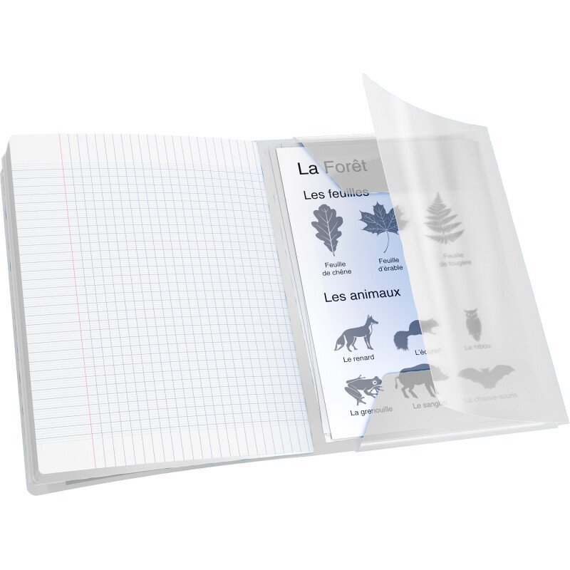 Cahier à rabat 240 x 320 mm