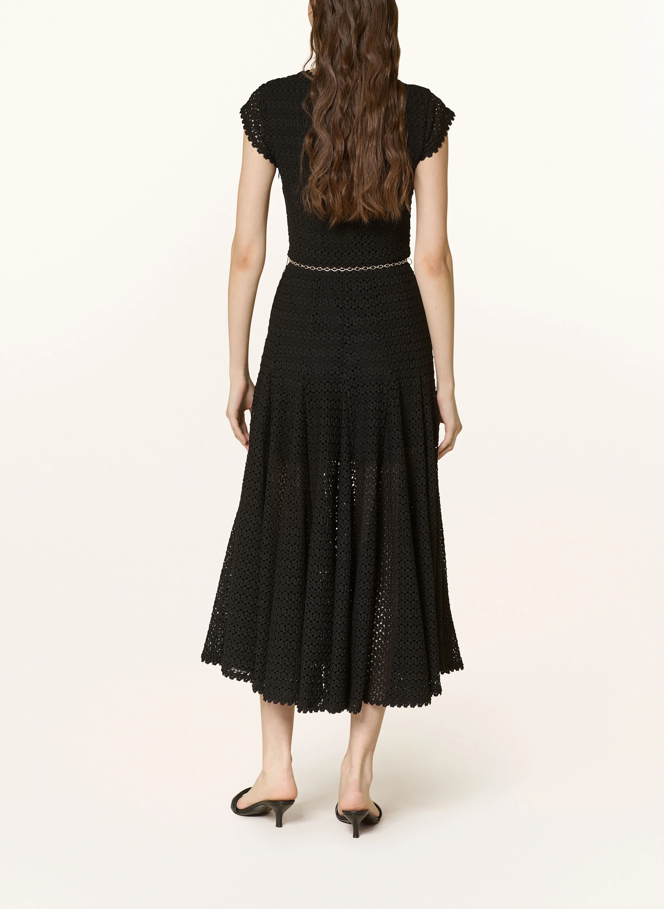 maje Spitzenkleid