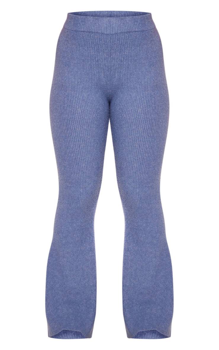 Pantalon Évasé En Maille Luxe Petite