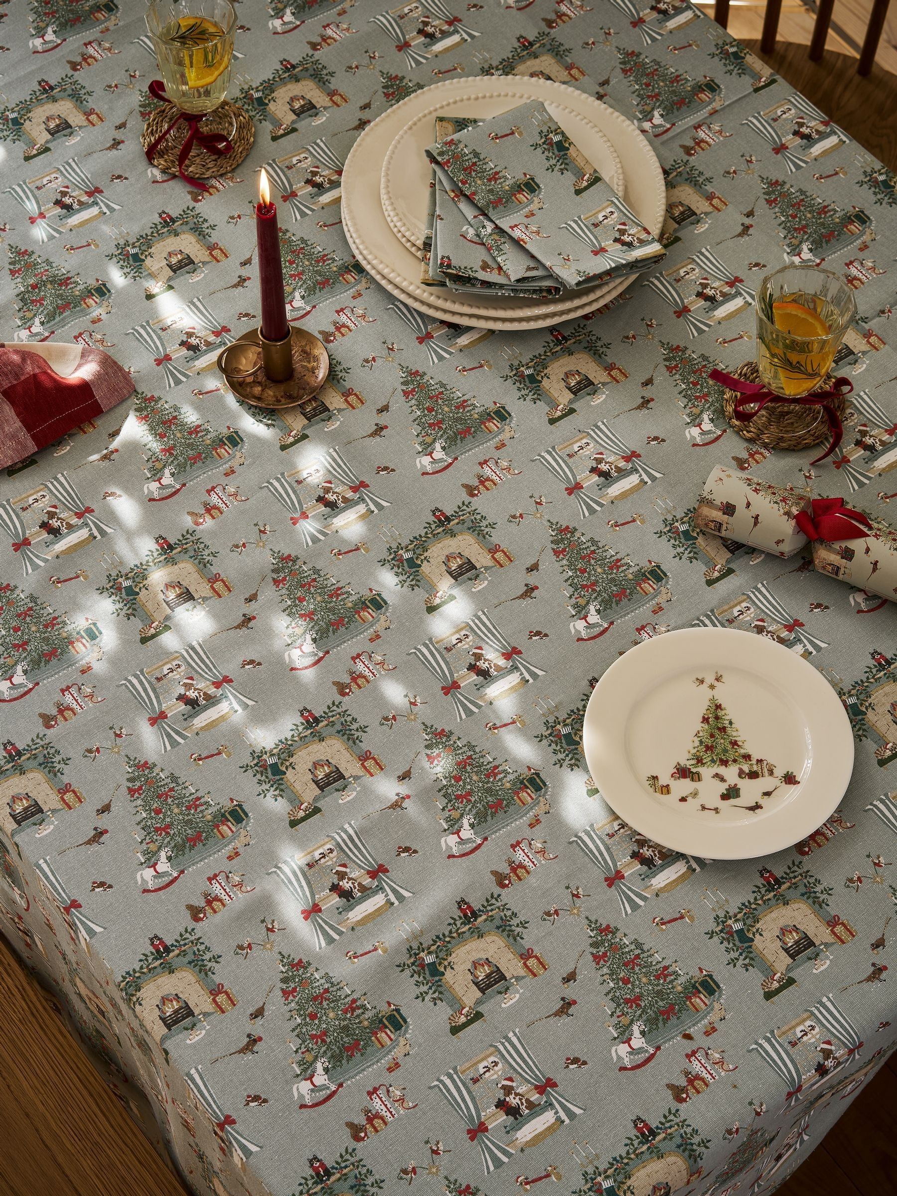 Sophie Allport Cosy Kerstmis Tafellaken