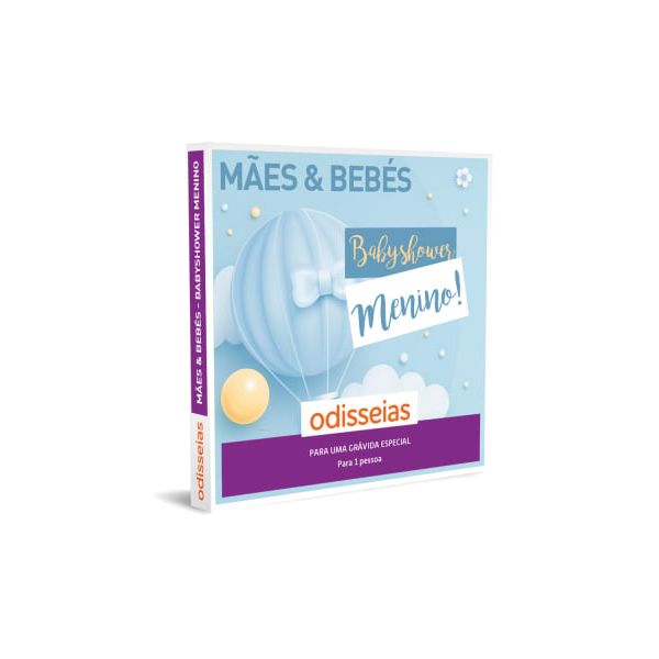 Odisseias Mães & Bebés - Especial Babyshower Menino | 20 Experiências à Escolha