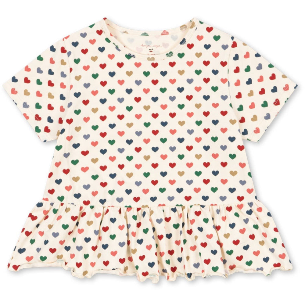 Køb Konges Sløjd Coeur Coloré Basic Flæse Tee GOTS
