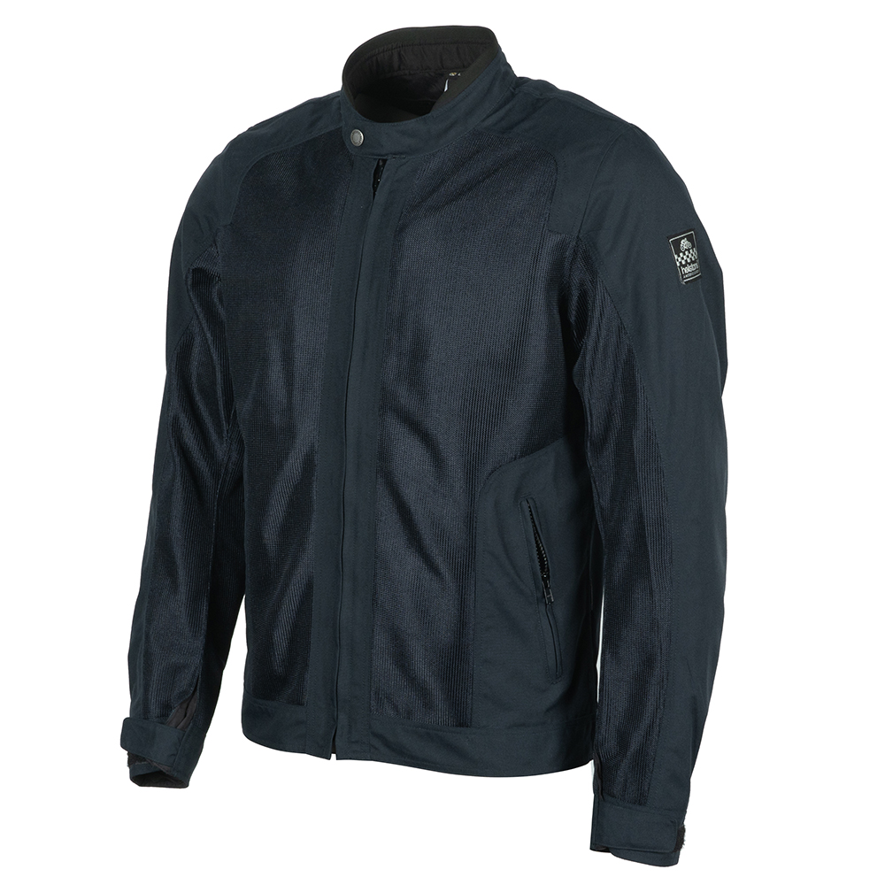 Helstons - Blouson Stoner Tissu Mesh Bleu