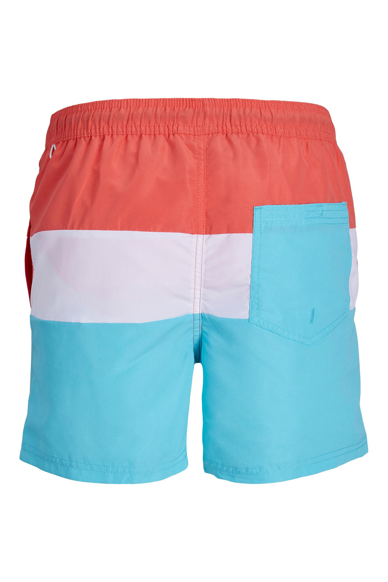 Maiô color block - coral