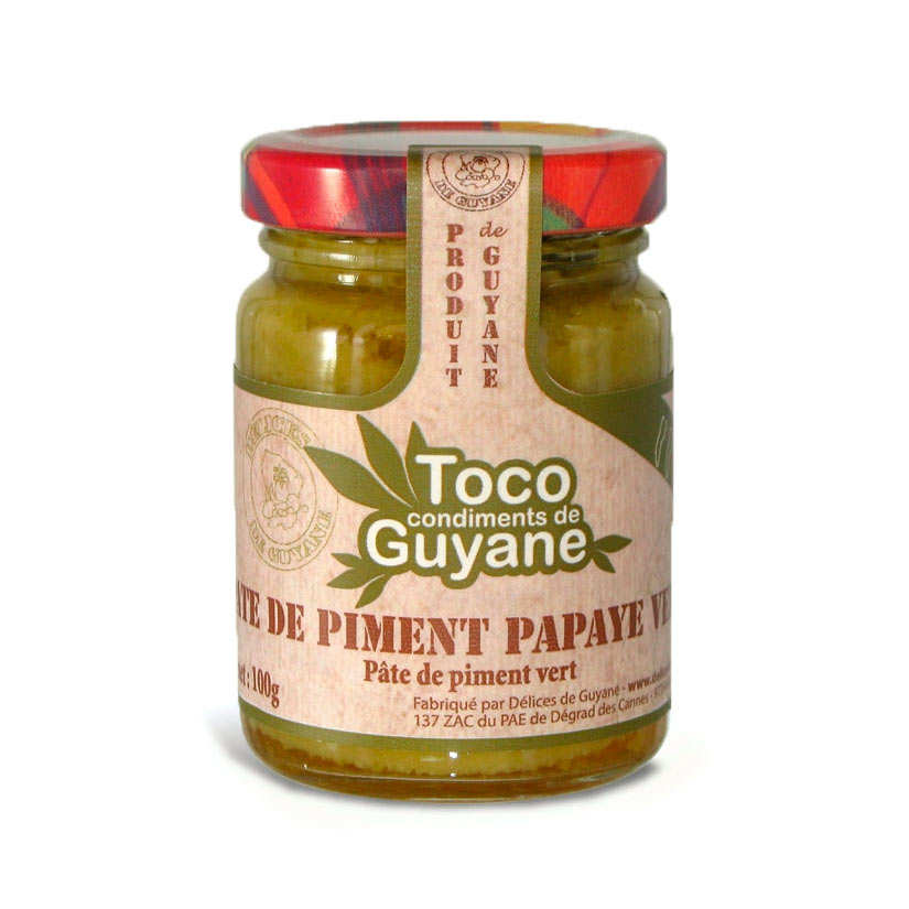 Pâte de piment à la papaye verte