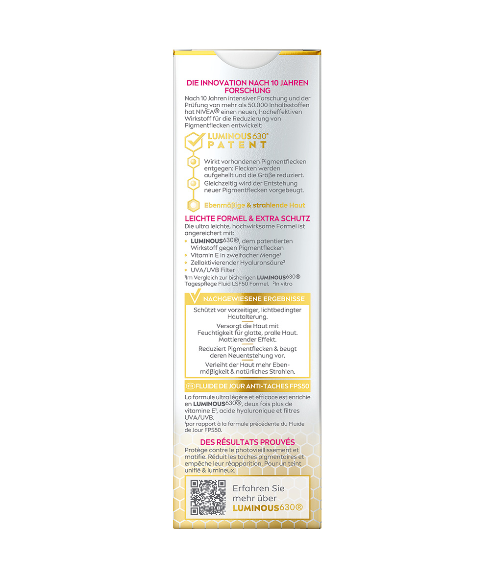 (40ml) Cellular Luminous630® Anti-Pigmentflecken Tagesfluid (94410)