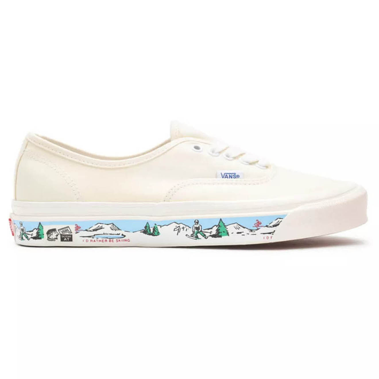 Vans Sneakers en Toile Anaheim Factory Authentic 44 DX  blanches