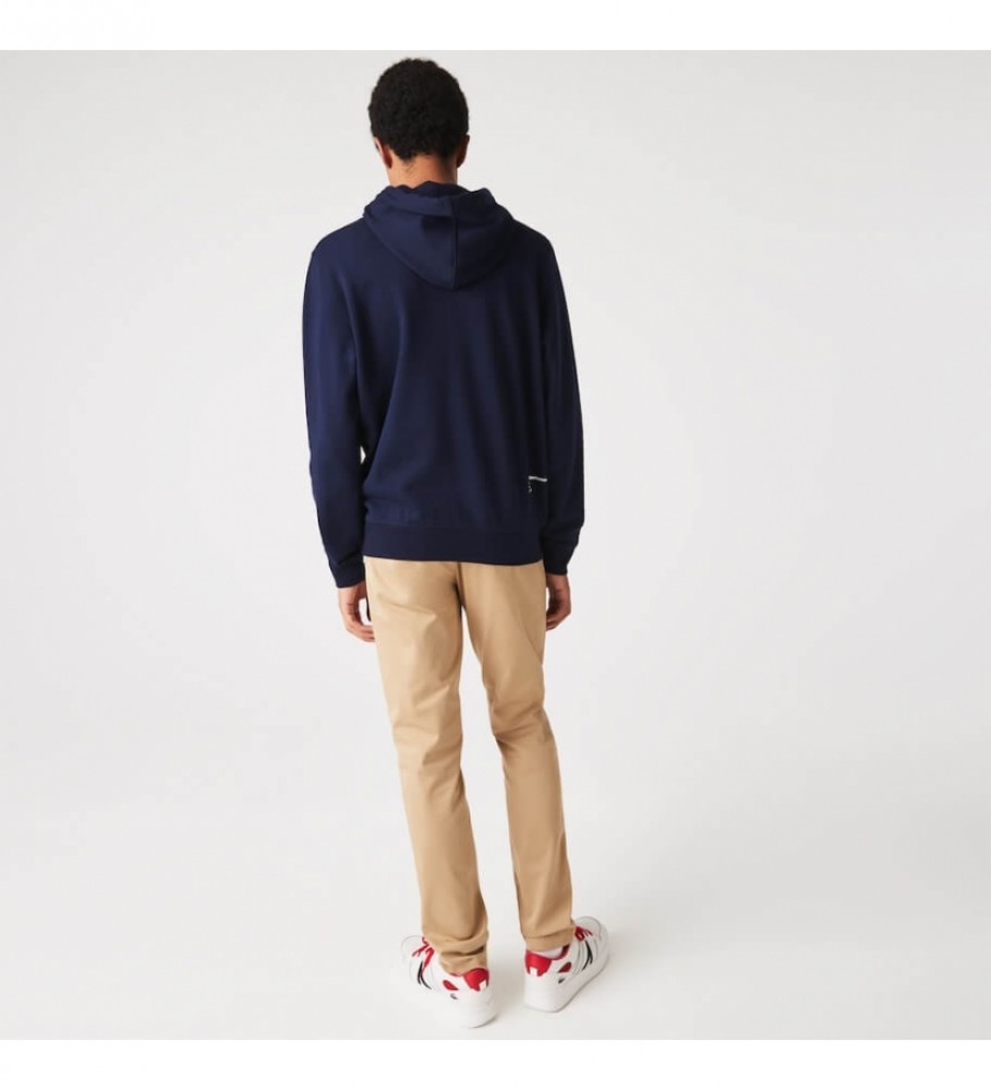 Moletom Lacoste Classic Fit Azul Marinho