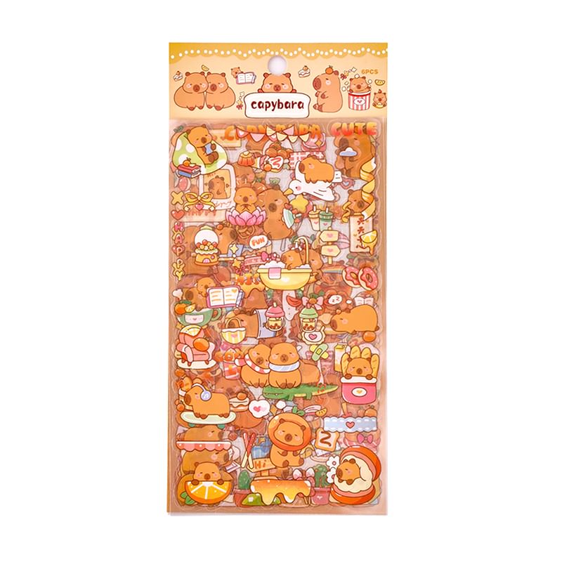 Radrabbit - Capibara PVC-sticker