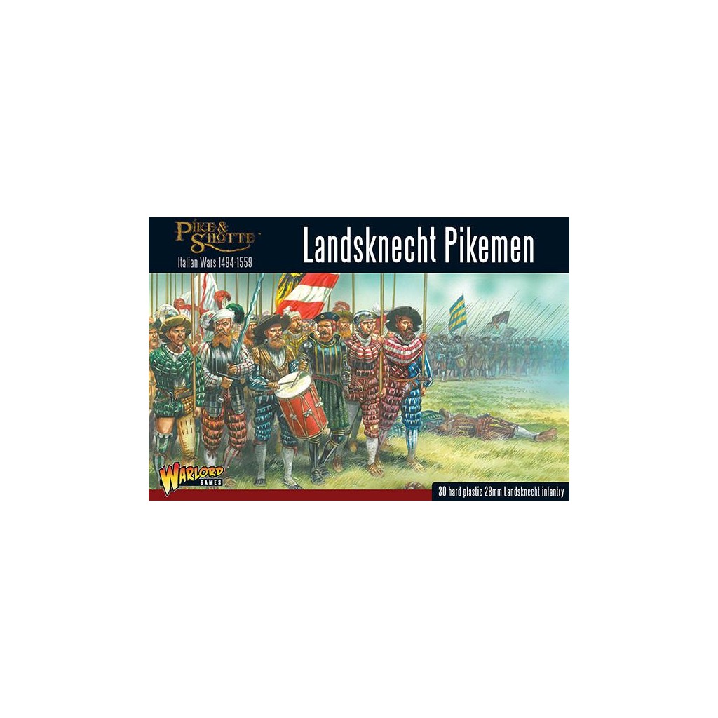 Pike & Shotte - Landsknechts Pikemen